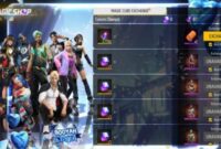 Tampilan halaman penukaran kode redeem Garena Free Fire yang digunakan pemain untuk klaim bundle dan skin gratis hari ini.