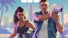 Ilustrasi karakter utama GTA VI dengan latar kota bergaya Vice City. CEO Take-Two Interactive menegaskan game ini dikembangkan tanpa bantuan AI generatif dan seluruh elemen dibuat manual oleh tim Rockstar Games.