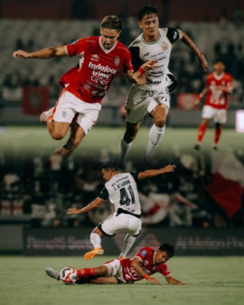 Gustavo Almeida mencetak gol tunggal yang membawa Persija Jakarta menang 1-0 atas Bali United di Stadion Kapten I Wayan Dipta, Gianyar, Minggu (15/2/2026).