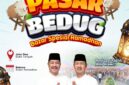 Ilustrasi ajakan meramaikan Pasar Bedug Bukit Tengah selama Ramadhan 1447 H,