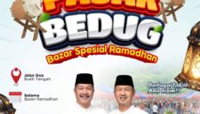 Ilustrasi ajakan meramaikan Pasar Bedug Bukit Tengah selama Ramadhan 1447 H,