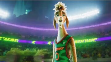 Poster resmi film animasi GOAT yang menampilkan karakter utama Will dan timnya, menonjolkan tema underdog dan semangat mengejar mimpi.