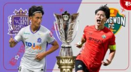 Duel Sanfrecce Hiroshima melawan Gangwon FC pada babak pertama AFC Champions League Elite yang berakhir imbang 0-0.