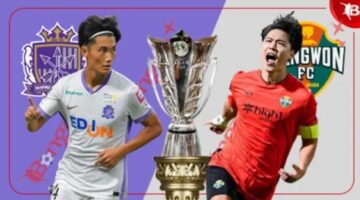 Duel Sanfrecce Hiroshima melawan Gangwon FC pada babak pertama AFC Champions League Elite yang berakhir imbang 0-0.