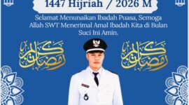 Kepala Desa Mekar Jaya Hazmal Putra, SE, menyampaikan ucapan Marhaban Ya Ramadhan 1447 Hijriah kepada masyarakat Kota Sungai Penuh, khususnya warga Desa Mekar Jaya.