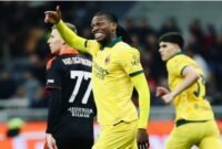 Rafael Leao membawa AC Milan menyamakan skor 1-1 melawan Como 1907 di San Siro.