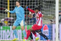 Pertandingan Club Brugge vs Atletico Madrid berlangsung dramatis dengan enam gol dan berakhir imbang 3-3.