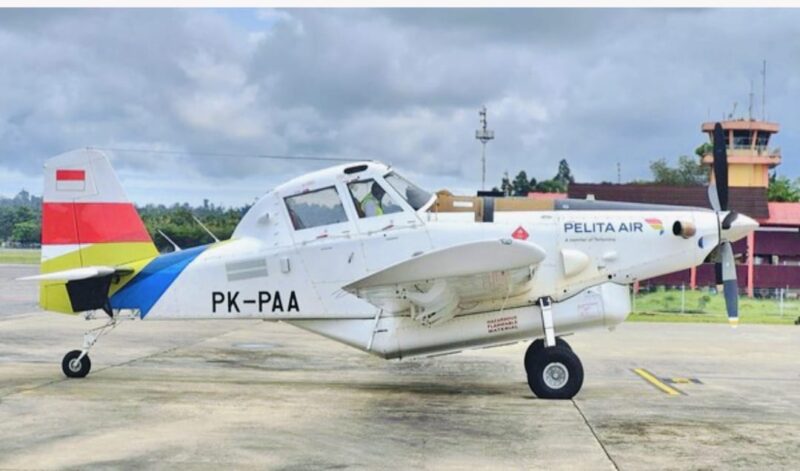 Pesawat pengangkut BBM milik Pelita Air dilaporkan jatuh di Krayan, Kalimantan Utara, saat menjalankan misi distribusi.
