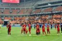 Laga Persija Jakarta kontra PSM Makassar pada lanjutan Super League 2025/2026 di Jakarta International Stadium,