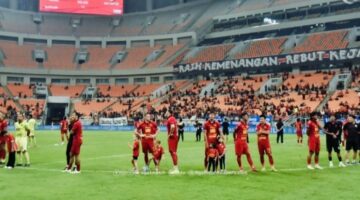 Laga Persija Jakarta kontra PSM Makassar pada lanjutan Super League 2025/2026 di Jakarta International Stadium,