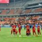 Laga Persija Jakarta kontra PSM Makassar pada lanjutan Super League 2025/2026 di Jakarta International Stadium,