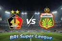 Persik Kediri menghadapi Bhayangkara Presisi Lampung FC dalam lanjutan pekan ke-22 BRI Super League 2025/2026 di Stadion Brawijaya, Kediri.