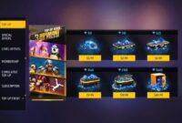 Tampilan penukaran kode redeem Free Fire edisi Ramadhan dengan hadiah SG2 ungu dan diamond gratis.