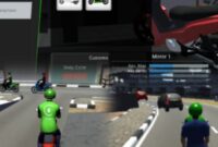 Gameplay Ojol The Game menampilkan simulasi menjadi driver ojek online di kota Indonesia.
