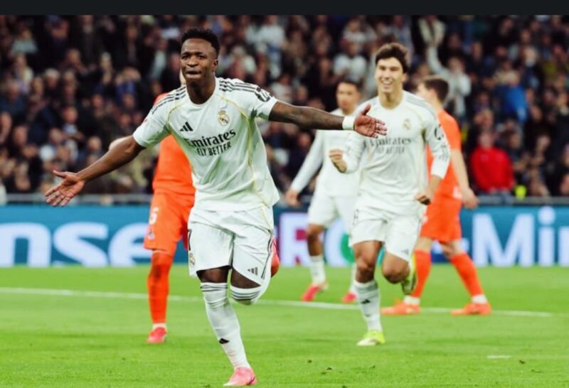 Pertandingan Osasuna vs Real Madrid pada lanjutan Liga Spanyol 2025/2026 di Stadion El Sadar.