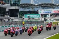 Aksi balap seru MotoGP 2026, menandai era terakhir mesin 1000cc dan kembalinya GP Brasil
