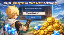 Amankan kode redeem Genshin Impact aktif Februari 2026 untuk menambah koleksi Primogems dan Mora.