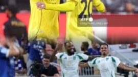 Ronaldo mencetak dua gol saat Al Nassr kalahkan Al Hazem 4-0 pada pekan ke-23 Liga Arab Saudi 2025-2026