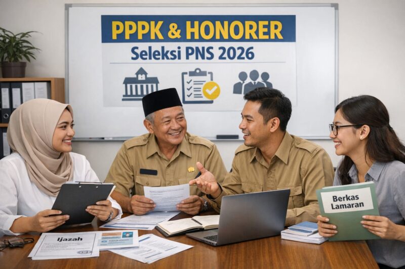 Honorer dan PPPK mempersiapkan dokumen untuk seleksi PNS 2026