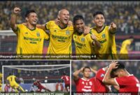 Dua gol penalti membawa Bhayangkara FC unggul besar atas Semen Padang