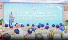 Kapolda Jambi Pimpin Rapim 2026, Tegaskan Polri Dukung Pemerintah