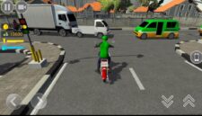 Tampilan gameplay Ojol The Game yang sedang ramai dimainkan dan banyak dicari kode redeem terbaru hari ini.