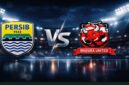 Logo Persib Bandung dan Madura United jelang laga Super League di Stadion Gelora Bandung Lautan Api.