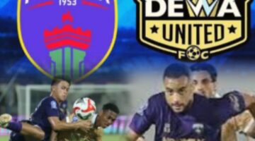 Ricky Kambuaya mencetak gol semata wayang yang membawa Dewa United menang 1-0 atas Persita Tangerang di Stadion Indomilk Arena.