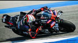 Marco Bezzecchi memimpin sesi FP1 MotoGP Thailand 2026 di Chang International Circuit, Buriram.
