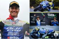 Aldi Satya Mahendra tampil impresif dan finis posisi kedua pada Race 2 World Supersport 2026 di Sirkuit Phillip Island, Australia.