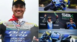 Aldi Satya Mahendra tampil impresif dan finis posisi kedua pada Race 2 World Supersport 2026 di Sirkuit Phillip Island, Australia.