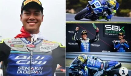 Aldi Satya Mahendra meraih podium World Supersport 2026 di Phillip Island Australia