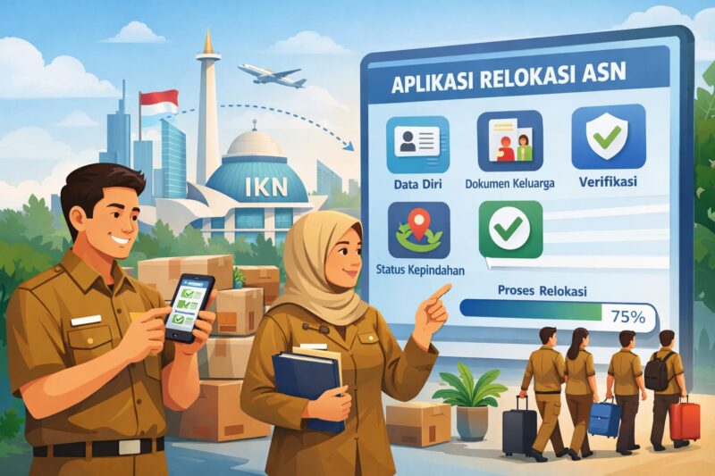 Pemerintah luncurkan aplikasi digital terintegrasi untuk kepindahan ASN ke IKN