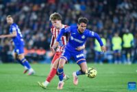 Pertandingan Real Madrid melawan Getafe dalam lanjutan La Liga di Stadion Santiago Bernabeu.