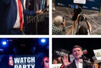 Proses penghitungan suara dalam pemilu pendahuluan Amerika Serikat 2026 yang menentukan kandidat menuju pemilu umum November.