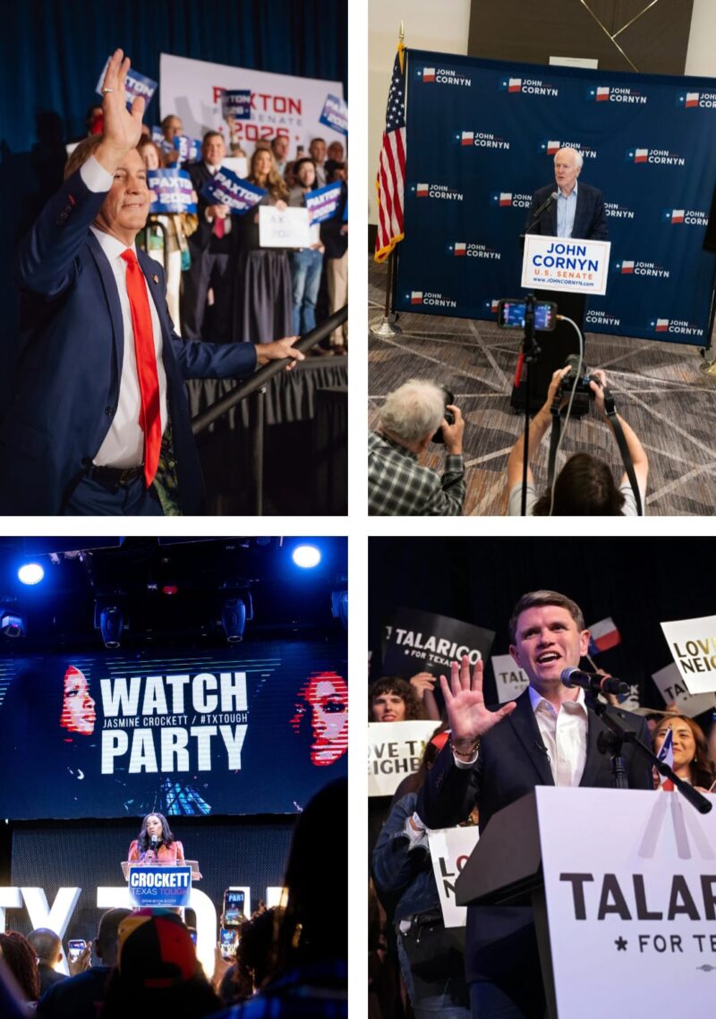 Proses penghitungan suara dalam pemilu pendahuluan Amerika Serikat 2026 yang menentukan kandidat menuju pemilu umum November.