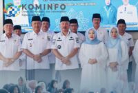 Bupati Kerinci Monadi saat membuka Pesantren Kilat Ramadhan 1447 H yang dirangkai dengan Tadarus Al-Qur’an dan Lomba Sholawat Busyro di Ruang Pola Kantor Bupati Kerinci,