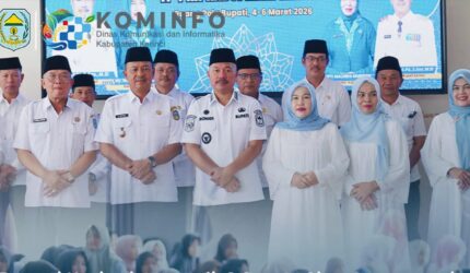 Bupati Kerinci Monadi membuka Pesantren Kilat Ramadhan 1447 H di Ruang Pola Kantor Bupati Kerinci
