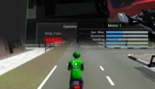 Tampilan gameplay dan menu kode redeem Ojol The Game yang sedang trending di Play Store.