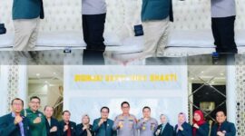 Kapolda Jambi Irjen Pol. Krisno H. Siregar saat menerima audiensi Ikatan Dokter Indonesia (IDI) Wilayah Jambi di Mapolda Jambi. 