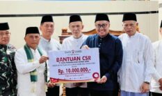 Safari Ramadan di Kumun Mudik, Wako Alfin Serahkan CSR Rp10 Juta