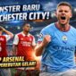 Performa impresif pemain Manchester City membuat persaingan gelar dengan Arsenal semakin sengit.