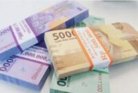 Ilustrasi uang pecahan rupiah yang banyak dicari masyarakat untuk dibagikan sebagai THR menjelang Lebaran 2026.