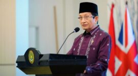 Menag Nasaruddin Umar menyampaikan rencana peringatan Nuzulul Qur’an 2026 yang akan digelar di Istana Negara, Jakarta.