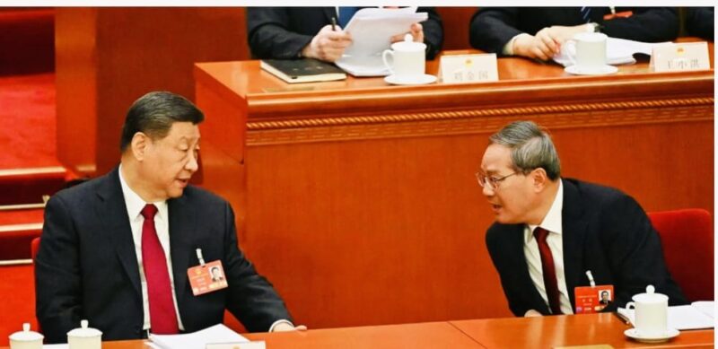 Perdana Menteri China Li Qiang mengumumkan target pertumbuhan ekonomi China 2026 sebesar 4,5–5 persen dalam sidang parlemen di Beijing.