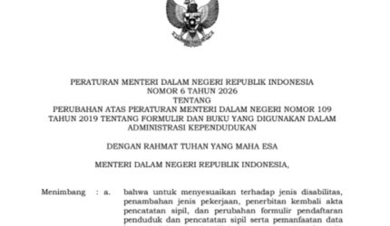 Ilustrasi pegawai PNS dan PPPK setelah aturan Permendagri 6 Tahun 2026