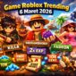 Game Roblox populer 6 Maret 2026 dengan kode redeem yang memberikan XP boost, gems, dan item eksklusif