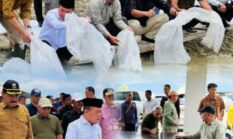 Dampingi Gubernur Al Haris, Bupati Monadi Tinjau PLTA Kerinci dan Tebar Benih Ikan di Batang Merao