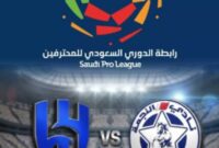 Karim Benzema merayakan gol saat Al Hilal mengalahkan Al Najma di Liga Pro Saudi.