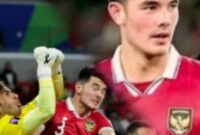 Bek Timnas Indonesia Elkan Baggott saat tampil dalam pertandingan internasional bersama skuad Garuda.